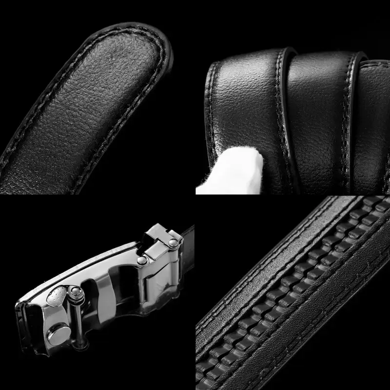 prirodna koža kaiša visoke kvalitete - detaljan prikaz teksture