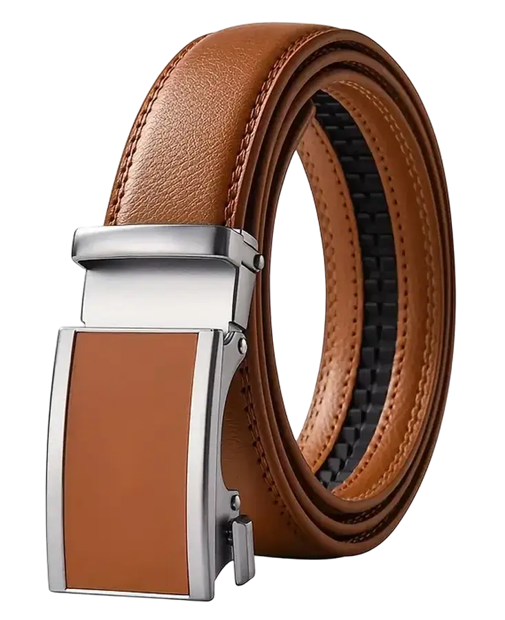 Automatic Buckle Sahara Brown Kaiš